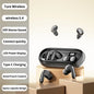 MSHUKCOE Mini Invisible Bluetooth Earphones - True Wireless, Touch Control, Noise Cancelling, IPX5 Waterproof for Sports & Gym