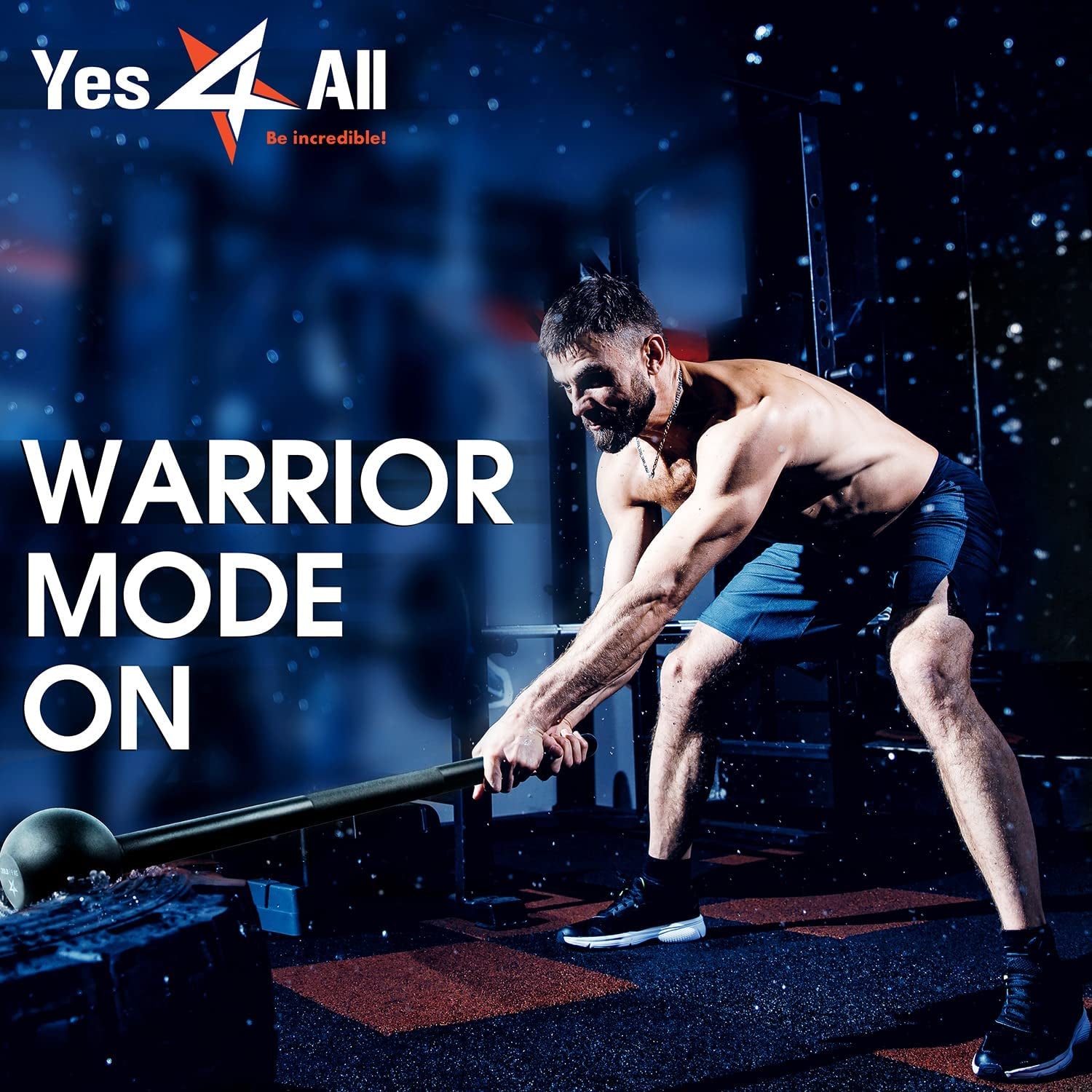 Elevate Your Strength Training with Our Versatile Steel Mace Bell - Perfect for Full Body Workouts, Available in Multiple Weights for Everyone!